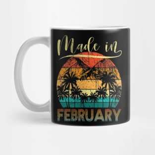 Made In February Limited Edition Vintage Mug